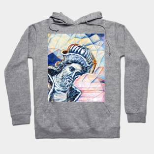 Dionysius of Halicarnassus Portrait | Dionysius of Halicarnassus Artwork 12 Hoodie